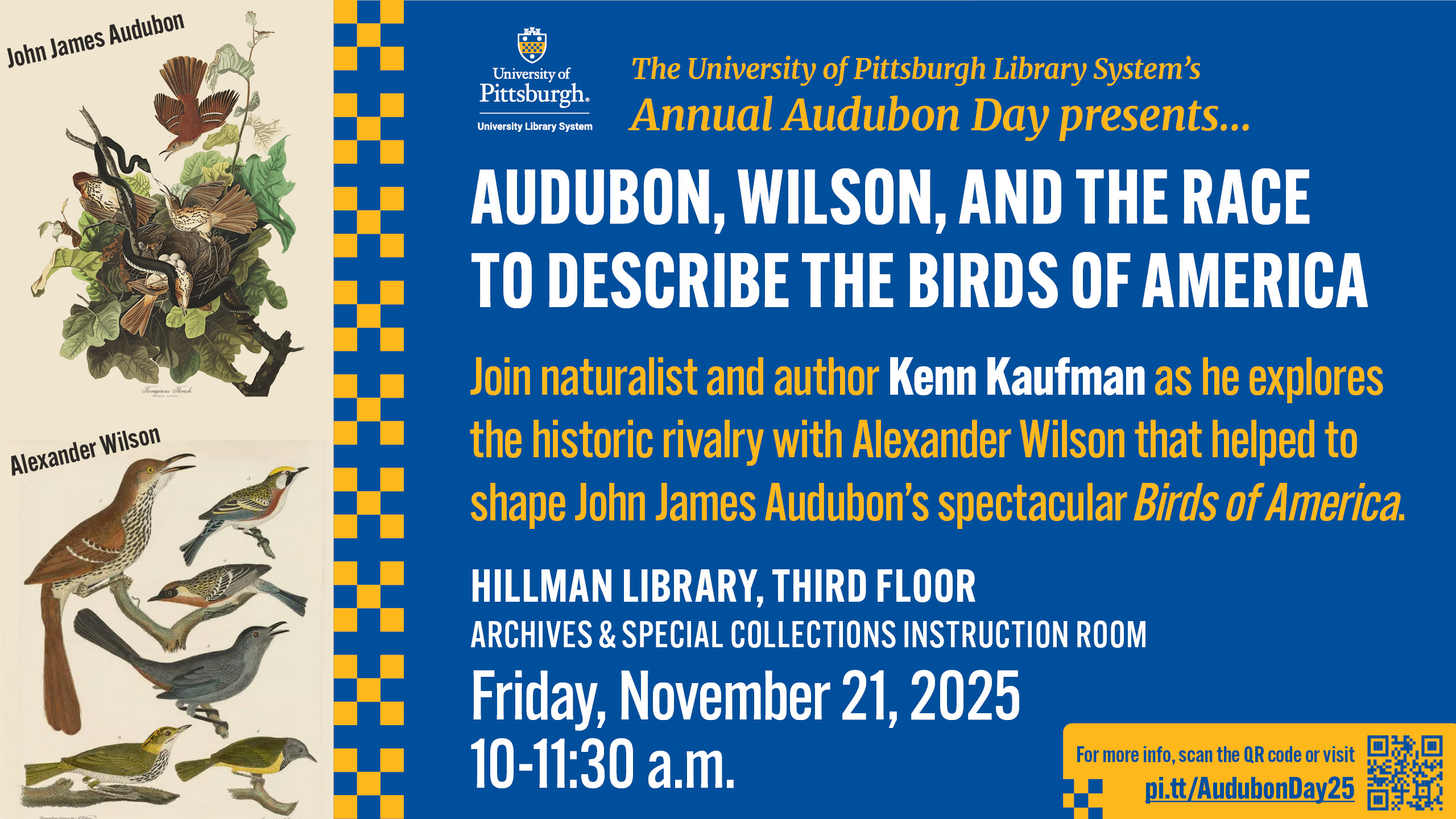 Audubon Day Poster